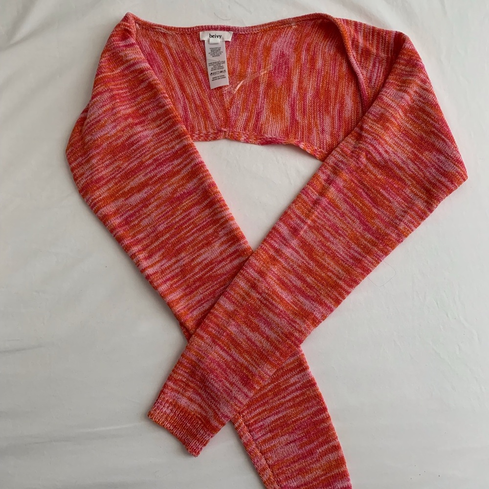 Pink shrug